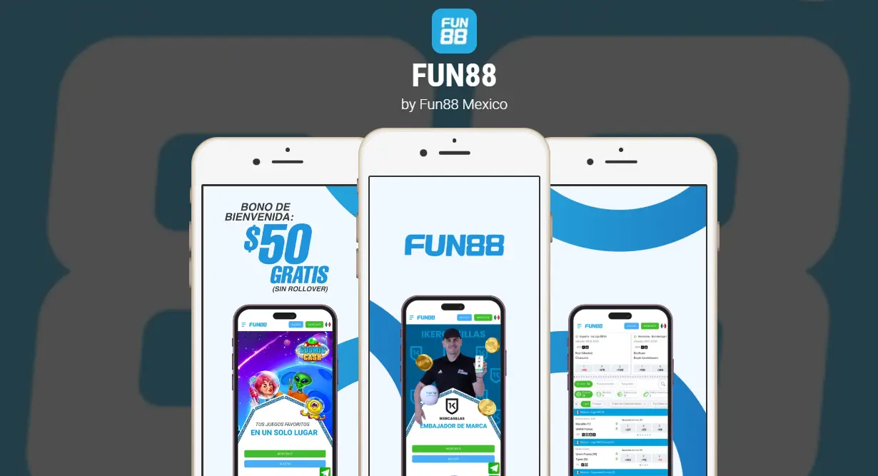 Descargar Fun88 app Android iOS México 2026